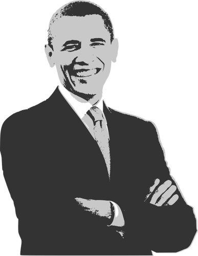 Barack Obama vector tekening