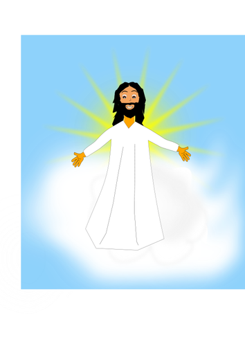 İsa Mesih vektör görüntü