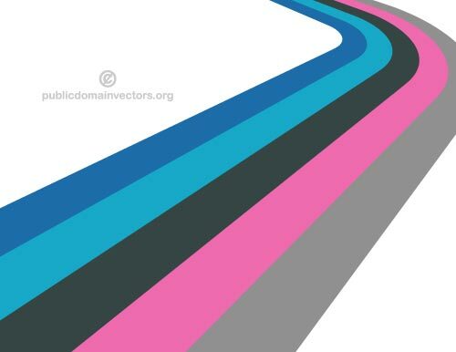 Retro vector background design