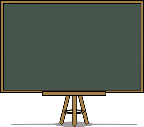Vektor ClipArt för blackboard