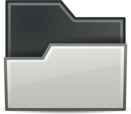 Document folder symbol