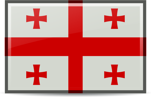 Georgien flagga