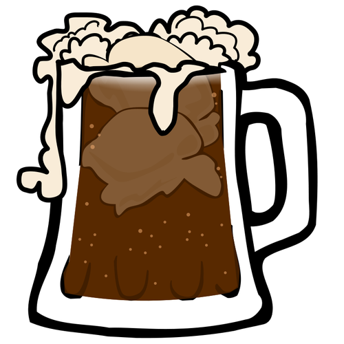 Векторное изображение пива