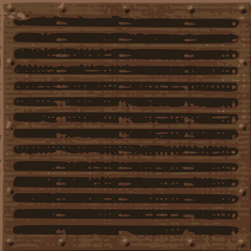 Image vectorielle de ventilation métalliques grill