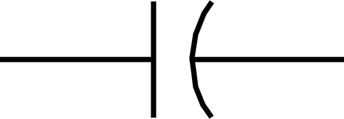 RSA IEC condensateur symbole vecteur d