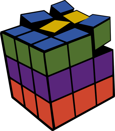 Illustration vectorielle de Rubik cube