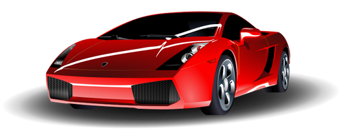 Art vectoriel rouge Lamborghini