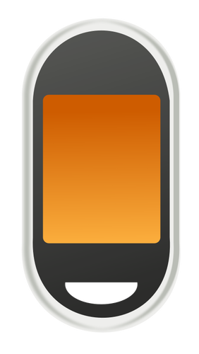 Touch screen cellulare vettore icona