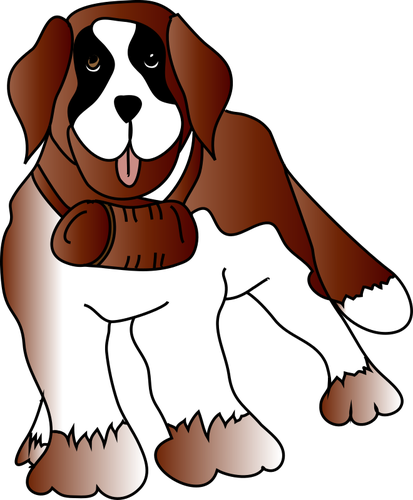 Saint Bernard hund