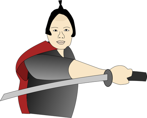 Samurai tip vector imagine