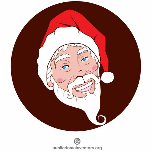 Papai Noel gráficos do vetor clip art