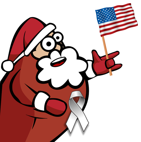 Satan Claus vector clip art