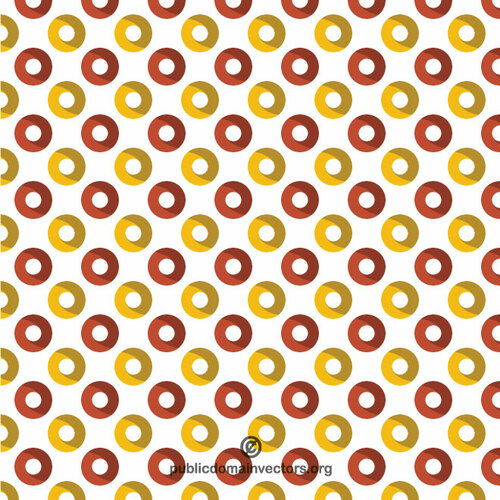 Seamless pattern circles