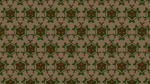 Modèle sans couture décorative hexagones