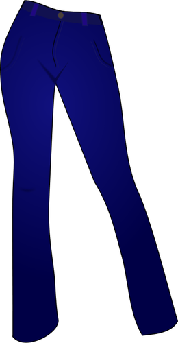 Blue jeans vector afbeelding