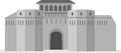 Shaniwarwada fort vector imágenes prediseñadas
