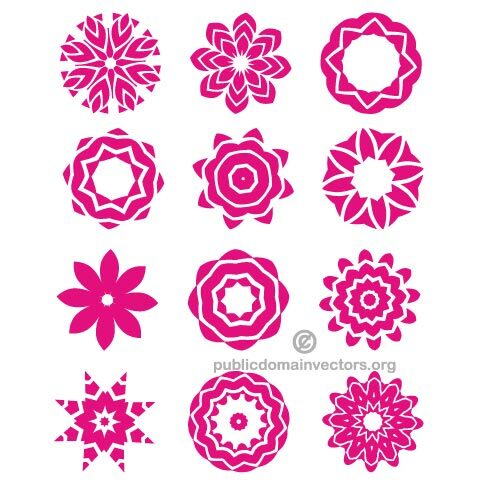 Forme vector set