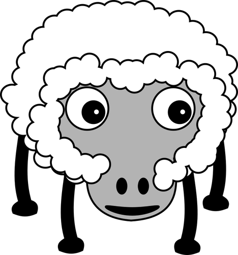 Caricature d’un mouton