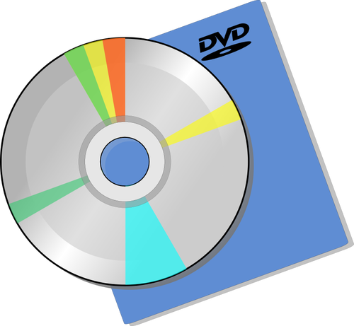 DVD-levy hihan kuvan yli