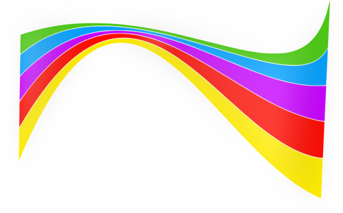 Fita de arco-íris LGBT