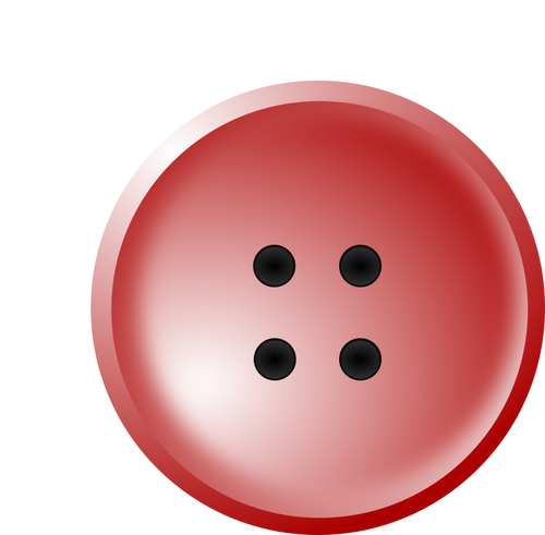 Bottone della camicia rossa