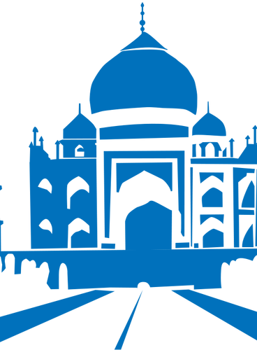 Taj Mahal vectorafbeeldingen