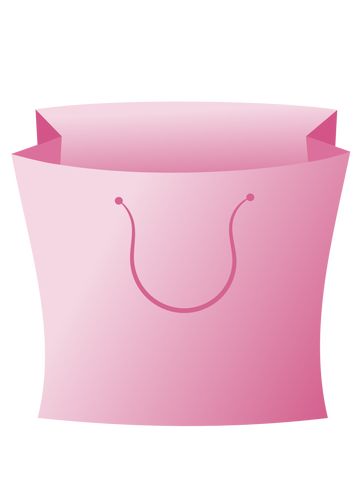 Ikon tas merah muda
