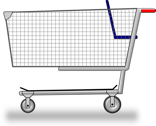 בתמונה וקטורית סימן עגלת קניות