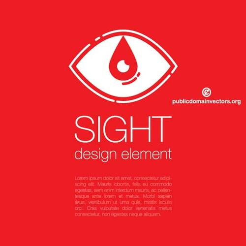 Element de design ochi