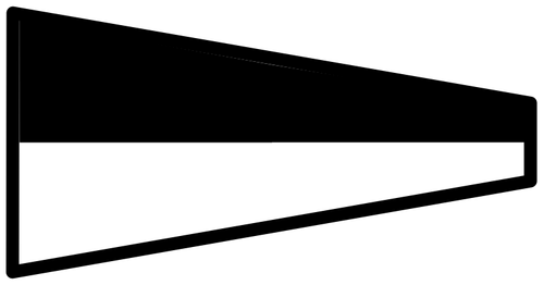 Mustavalkoinen merilippu