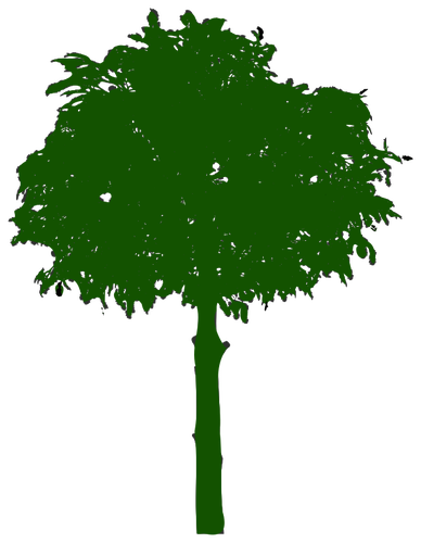 Gröna träd-ikonen