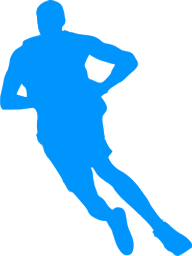 Basketball player ikonę clipart