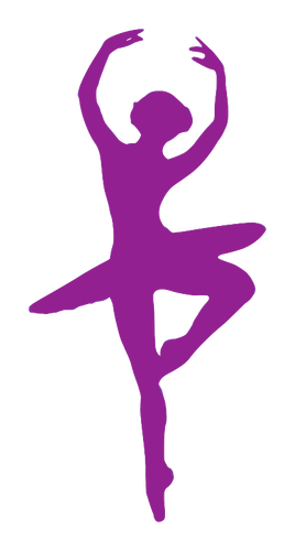 紫色的芭蕾舞蹈