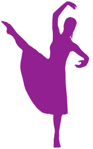 Dance silhouette