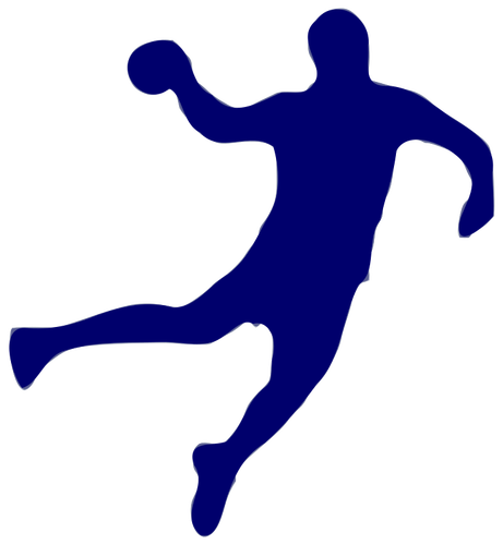 Handball silhouette