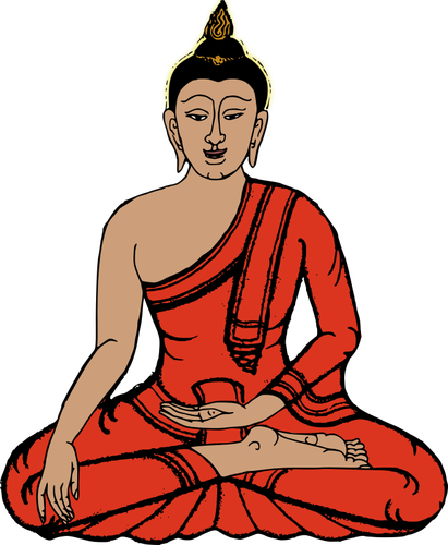 Sittende Buddha