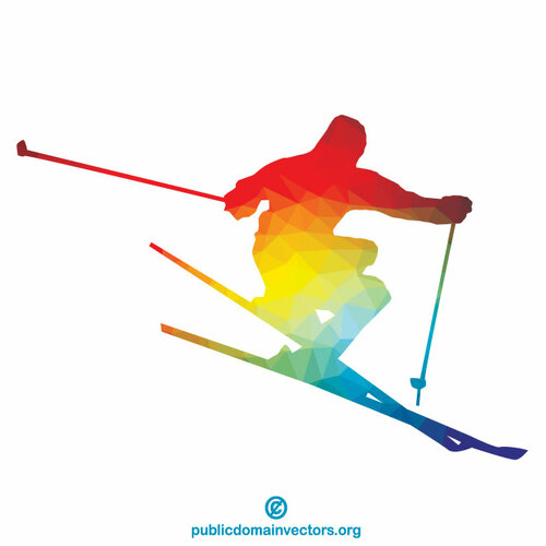 Silueta Skier