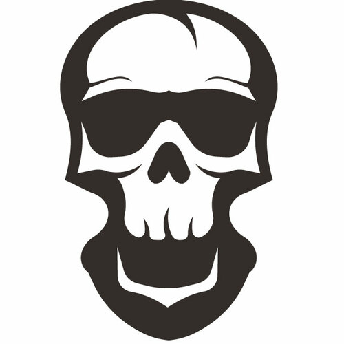 Skull Silhouette Graphics