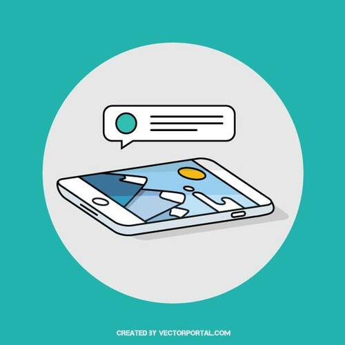 Ilustrasi smartphone