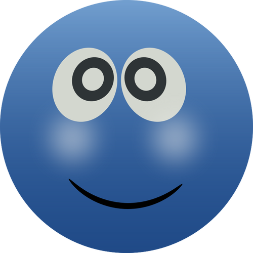 Blu di smiley