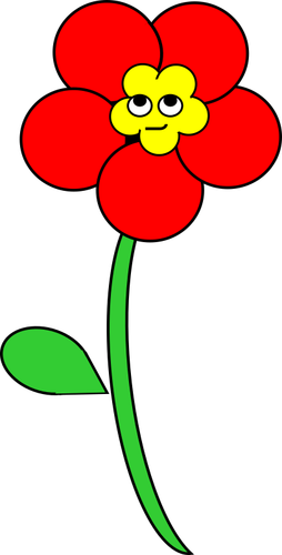 Lachende poppy