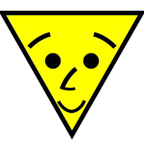 Smiley de triangle