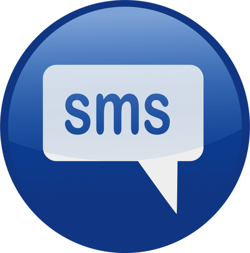 SMS のベクトルのアイコン