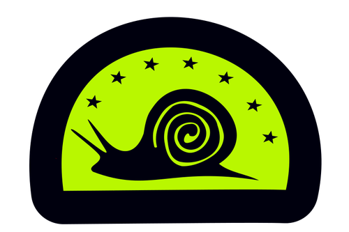 Schnecke-silhouette