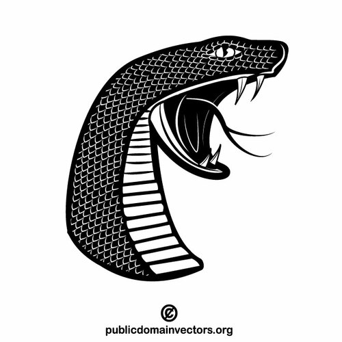 Snake vector clip art