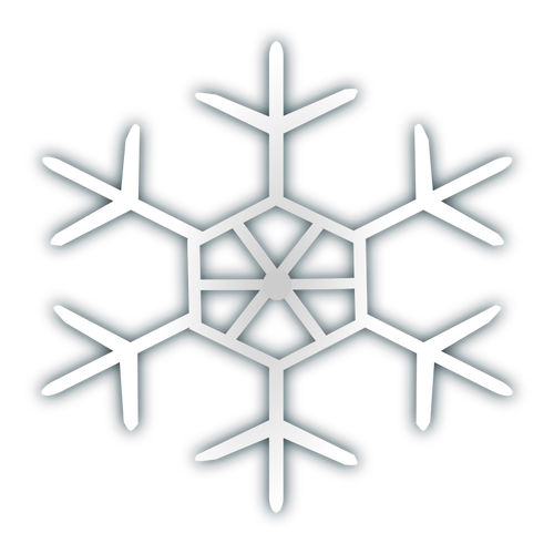 Snow flake ikonen