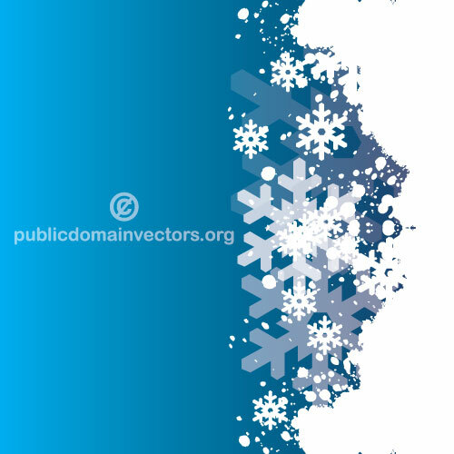 Winter vector Christmas achtergrond