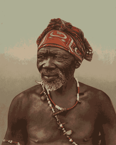 Południowoafrykański szamana