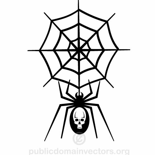 Imágenes Prediseñadas vector red araña