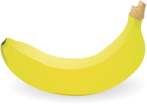 Immagine di vettore di fotorealistico banana individuali